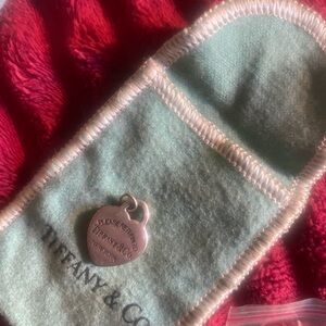 Tiffany & Co. Sterling Silver Heart Charm